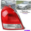 USテールライト Hyundai Elantra XD Sedan 2001-2003のための後部左赤&ホワイトテールライトランプ Rear Left Red & White Tail Light Lamp For Hyundai Elantra XD Sedan 2001-2003(2)