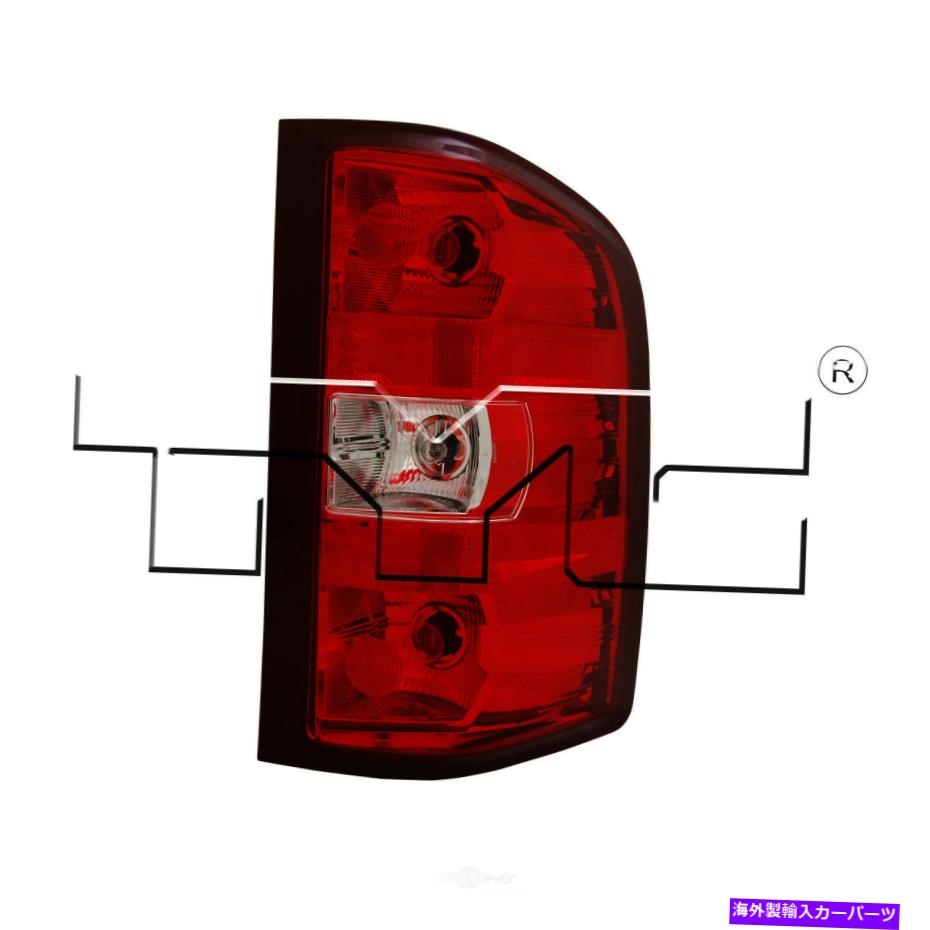 USテールライト テールライトアセンブリ - 通常の右TYC 11-6221-90 Tail Light Assembly-Regular Right..