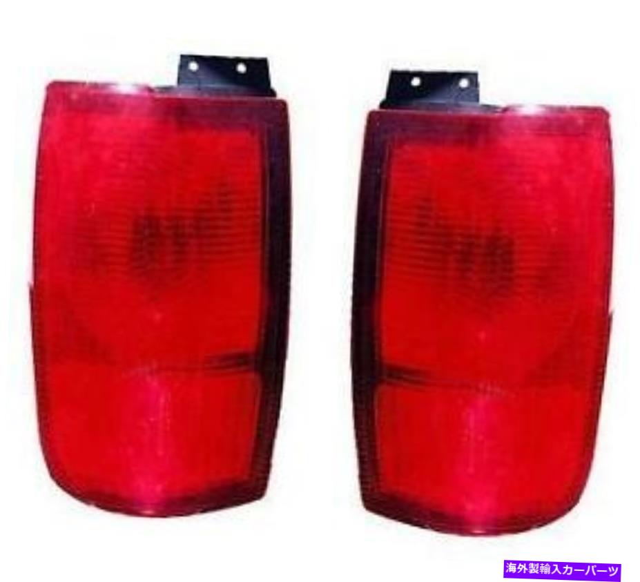 USテールライト フィット98 99 00 01 02リンカーンナビゲーター外側Taillamp Taillightペアセット Fits 98 99 00 01 02 Lincoln Navigator Outer Taillamp Taillight Pair Set Both NEW