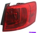 USテールライト 2011-2016フォルクスワーゲンジェッタRH外側セダンw / oリアフォグライト Tail Light for 2011-2016 Volkswagen Jetta RH Outer Sedan w/o Rear Fog Light(2)