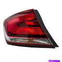 USテールライト 2013年から2015年の新テールランプアセンブリ（左）Honda Civic 1.8L 33550-TR0-A51 New Tail Lamp Assembly (Left) for 2013-2015 Honda Civic 1.8L 33550-TR0-A51