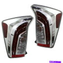 USテールライト 2012-2015トヨタプリウスLH&RH W /電球の2テールライトのセット(S) Set of 2 Tail Light For 2012-2015 Toyota Prius LH & RH w/ Bulb(s)