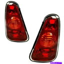 USテールライト ミニ1クーパーR50＆R53 MK1 6 / 2001-7 / 2004のための交換用テールライトランプ REPLACEMENT TAIL LIGHTS LAMPS FOR MINI ONE COOPER R50 R53 MK1 6/2001-7/2004