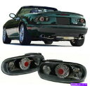 USテールライト Mazda Miata MX5 NA 1989 - 1998モデルのための黒LEDテールライト BLACK LED TAIL LIGHTS for MAZDA MIATA MX5 NA 1989 - 1998 MODEL