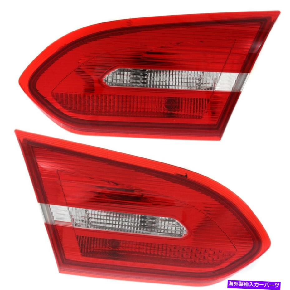 USテールライト 2015-2018のためのテールライト2左右の内部カーパのフォードフォーカスセット Tail Lig..