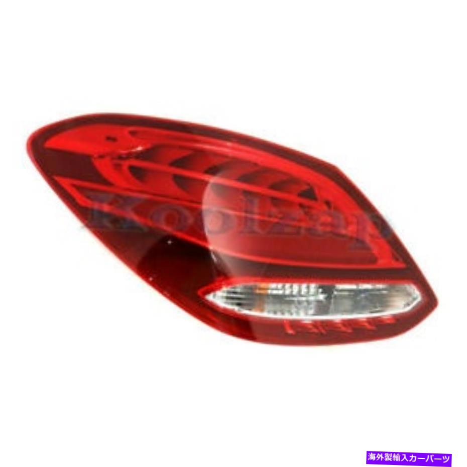 USテールライト 15-18メルセデスCクラスセダンTaillight Taillampリアブレーキライトランプ左側 15-18 Mercedes C-Class Sedan Taillight Taillamp Rear Brake Light Lamp Left Side