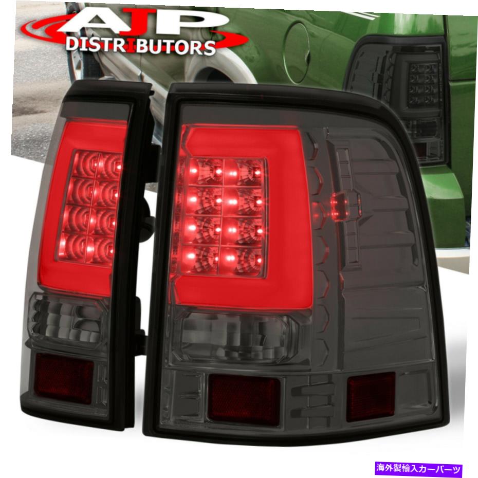 USテールライト スモークレンズチューブLEDストップテールライトランプLH RH for 2002-2005フォードエクスプローラ Smoked Lens Tube LED Stop Tail Lights Lamps LH RH For 2002-2005 Ford Explorer