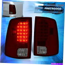 USテールライト 09-18ドッジRAM 1500/2500/3500 LEDテールライトランプアセンブリセットレッドスモーク For 09-18 Dodge RAM 1500/2500/3500 LED Tail Lights Lamps Assembly Set Red Smoked