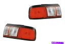 USテールライト Nissan Sentra 91-94 SE-R、Sunny B13スーパーサルーン用テールライトペア taillights pair for nissan sentra 91-94 se-r, sunny b13 super saloon