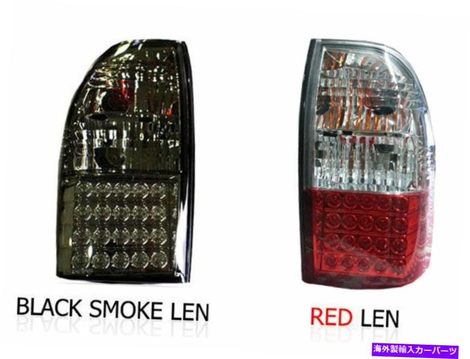 USテールライト 三菱トリトンSTRADA L200 1996 - 2004 LEDテールライトリアMKスモークレッド FOR MITSUBISHI TRITON STRADA L200 1996 - 2004 LED TAIL LIGHT REAR MK SMOKE RED