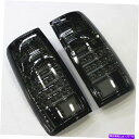 USテールライト ~2 黒LEDテールランプライトトヨタランドクルーザーLC80 FJ80 4500 Prado 91-96 ~2 Black LED Tail Lamp Light For Toyota Land Cruiser LC80 FJ80 4500 Prado 91-96