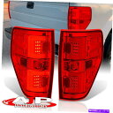 USテールライト 赤レンズクロムLEDチューブテールライトブレーキランプペア2009-2014 FORD F-150 Red Lens Chrome LED Tube Tail Lights Brake Lamps Pair For 2009-2014 Ford F-150(2)