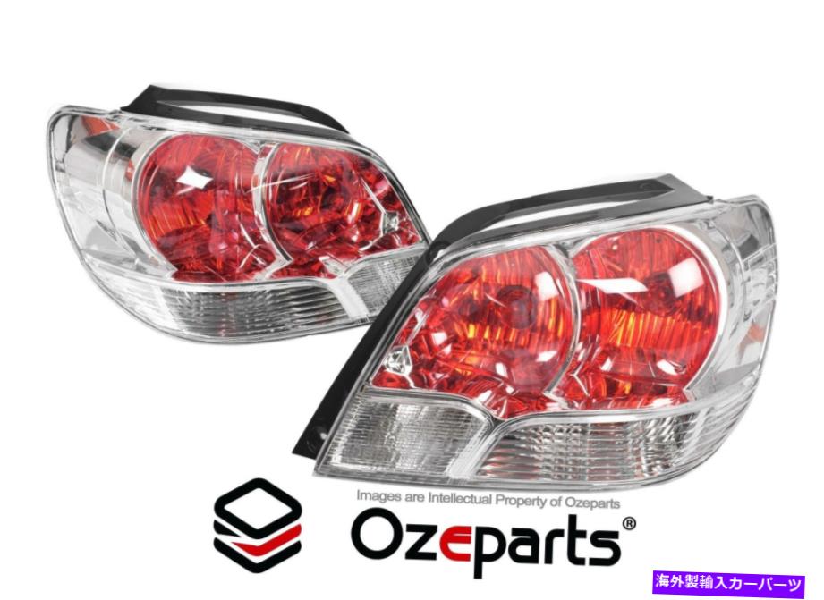 USテールライト 三菱アウトランダーZE 2002~2004 XLSのためのセットペアLH + RHテールライトリアランプ Set Pair LH+RH Tail Light Rear Lamp For Mitsubishi Outlander ZE 2002~2004 XLS