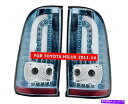 USテールライト テールライトランプブルー/クリアレンズハイブリッドスタイルBMW用トヨタHILUX 2011-2014 TAIL LIGHT LAMP BLUE/CLEAR LENS HYBRID STYLE BMW FOR TOYOTA HILUX 2011-2014