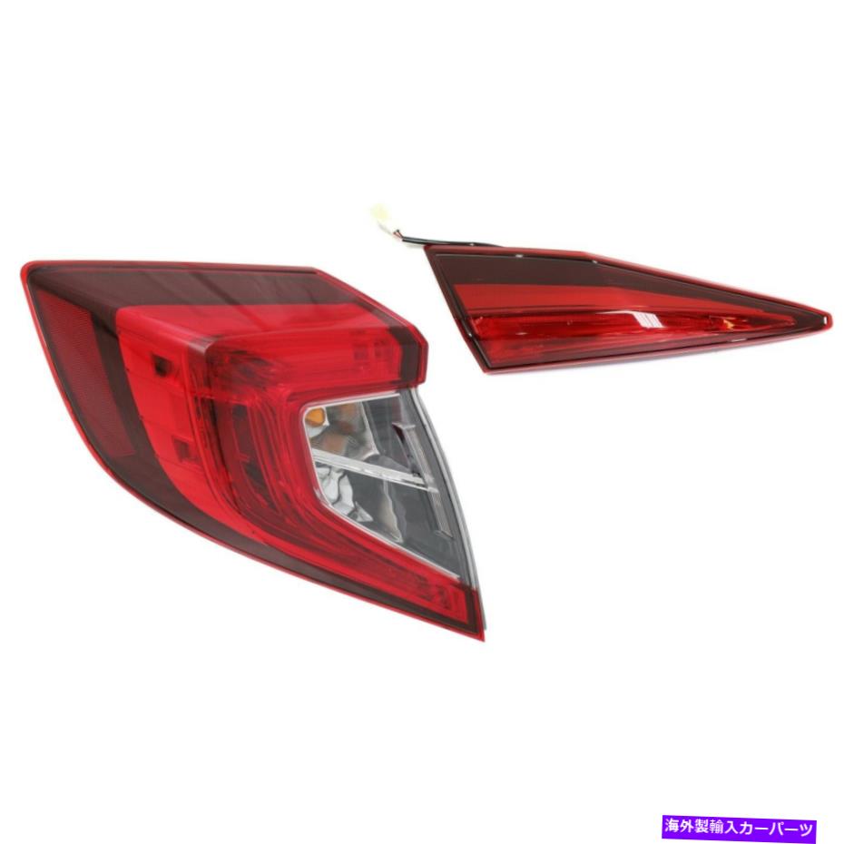 USテールライト 34155TBAA01、33550TBAA01新しい運転手左側の内側の内部の内側の内部 34155TBAA01, 335..