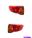 USテールライト TOR LIGHT TO2801175。 TO2800175 09-10トヨタカローラ - USA LH + RHアウターカーパ Tail Light For TO2801175; TO2800175 09-10 Toyota Corolla-USA LH + RH Outer CAPA(2)