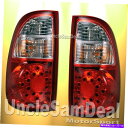 USテールライト 05-06トヨタツンドラスタンダードキャブOEスタイルレッドクリアLEDテールライトペア FOR 05-06 TOYOTA TUNDRA ST...