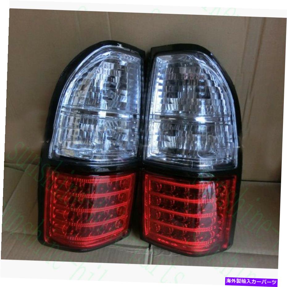 USテールライト トヨタプラドLC90 1997-02リアテールライトランプハウジングカバーNobub Refit 2x For Toyota Prado LC90 1997-02 Rear Tail Light Lamp Housing Cover Nobulb REFIT