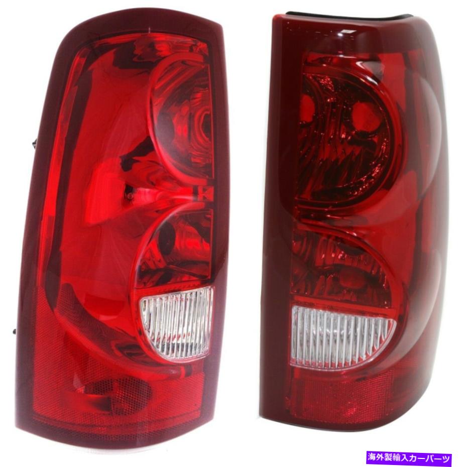 USテールライト 2003年シボレーSilverado 2500 HDドライバーと助手席側のテールライト Tail Light For ..