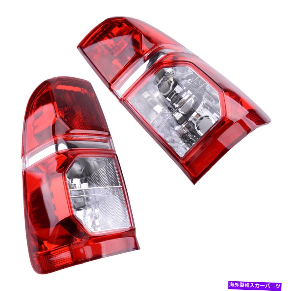 USテールライト トヨタHilux 2005-2015用左右のサイドテールリアブレーキライトフィット 1 Pair Left & Right Side Tail Rear Brake Light Fit For Toyota Hilux 2005-2015