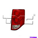 USテールライト テールライトアセンブリ - 普通の右右TYC 11-6369-00フィット11-20 Dodge Grand Caravan Tail Lig...