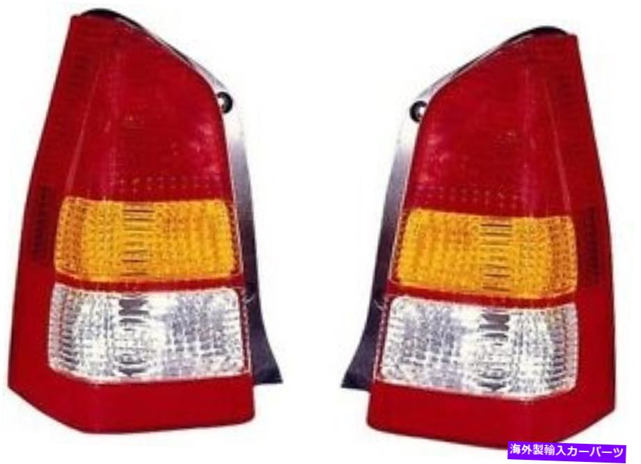USテールライト フィット01 02 03 04 04 Mazda Tribute Taillightペアの両方新しいTaillamp Ray Suv Fits 01 02 03 04 Mazda Tribute Taillight Pair Set Both NEW Taillamp Rear SUV