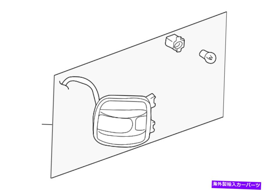 USテールライト 本物のGMテールライトアセンブリ19169003 Genuine GM Tail Light Assembly 19169003