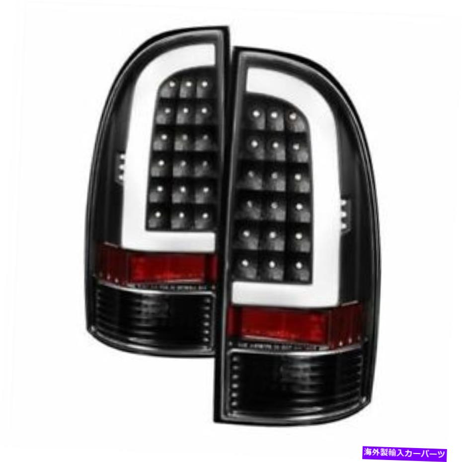 USテールライト Spyder 5082121ライトバーLEDテールライトペアは2005-2015トヨタタコマのためのセットを導きました Spyder 5082121 Light Bar LED Tail Light Pair Set for 2005-2015 Toyota Tacoma
