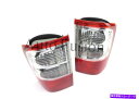 USテールライト 電球とケーブルが付いている日産パトロールGU1 / GU3用テールライトペア(2001-2004) Tail Light Pair For N...