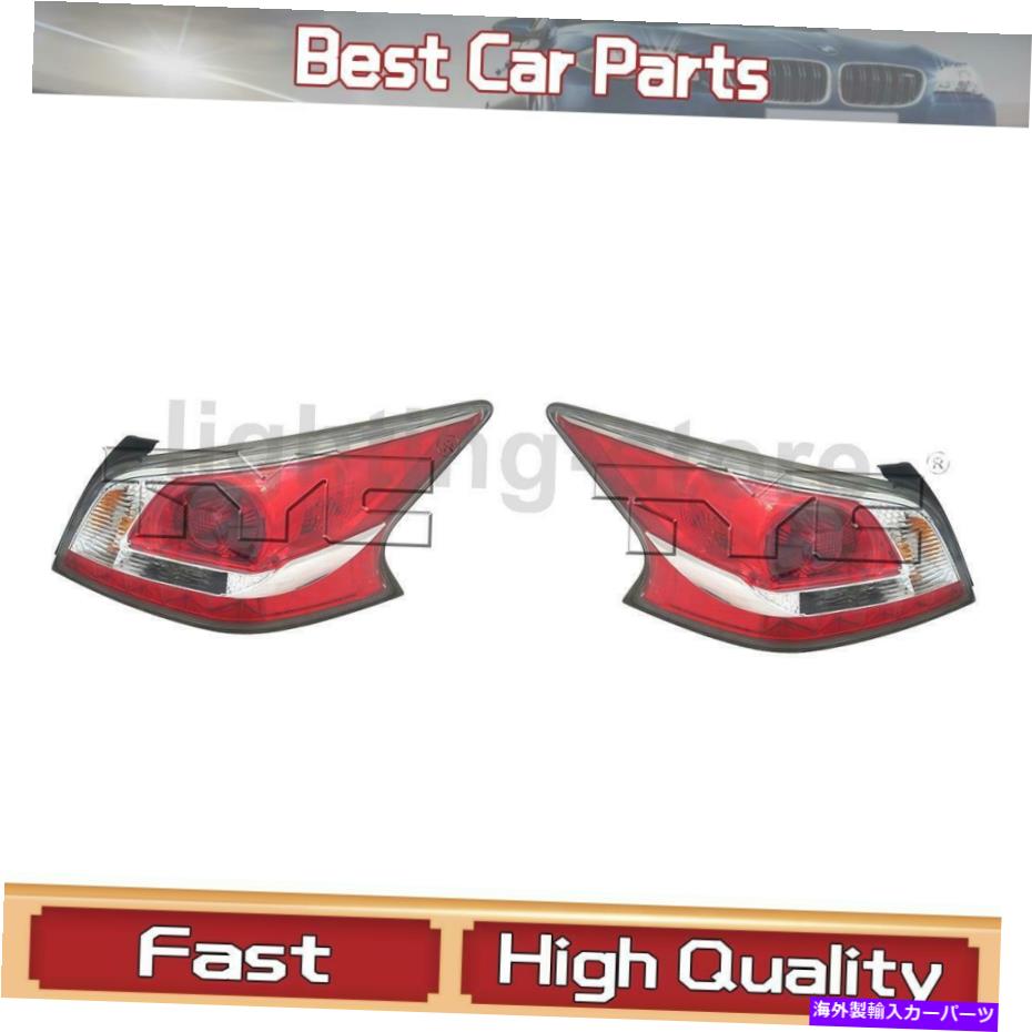 USテールライト 日産アルティマ2014-2015用TYCの左右テールライトアセンブリ2X Left Right Tail Light Assembly 2X of TYC for Nissan Altima 2014-2015
