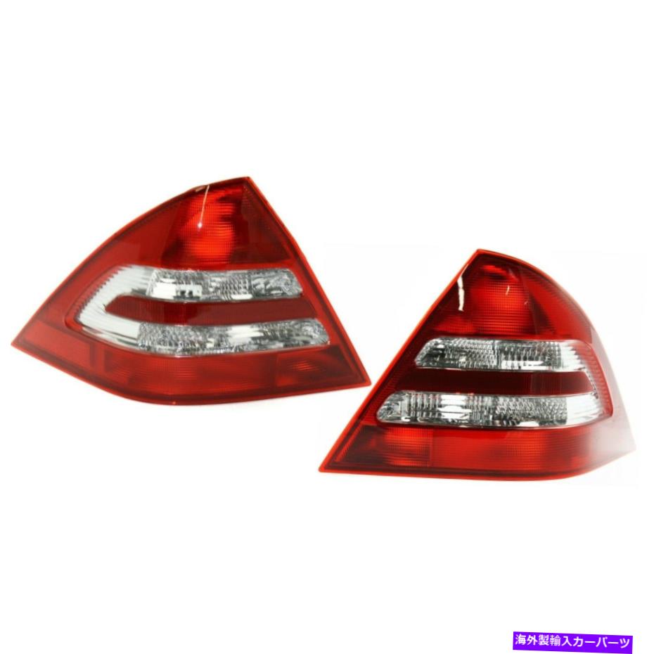 USテールライト 2001-2004メルセデスベンツC240セダンLH＆RHのセット Set of 2 Tail Light For 2001-2004 Mercedes Benz C240 Sedan LH & RH