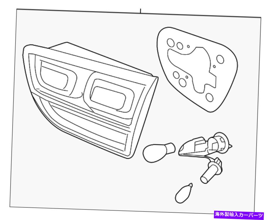 USテールライト OEM NEW 19-20 KIA Sorentoランプアセンブリ後部コンビネーションドライバ側92403-C6500 OEM NEW 19-20 Kia Sorento Lamp Assembly Rear Combination Driver Side 92403-C6500
