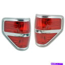 USテールライト 2009-2014フォードF-150ドライバーと旅客サイドセットのテールライト2カーパ Tail Light For 2009-2014 Ford F-150 Driver and Passenger Side Set of 2 CAPA