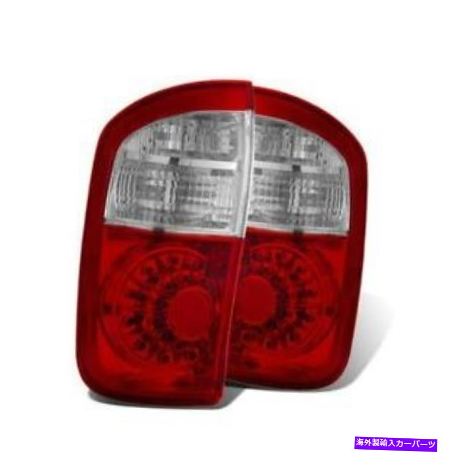 USơ饤 TOYOTA TUNDRA 00-06֥륭֥ǥLEDơ饤ȥå/ꥢ03-TR00TLED CG for Toyota Tundra 00-06 Double Cab Model LED Tail Light Red/Clear 03-TR00TLED