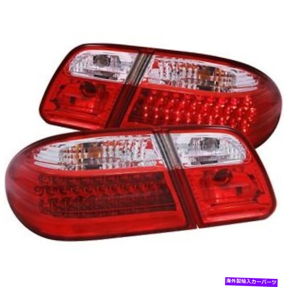 USテールライト Mercedes-Benz EクラスAMGテールライト左右ペアW /赤＆クリアレンズ Fits Mercedes-Benz E-Class AMG Tail Lights Left & Right Pair w/ Red & Clear Lens