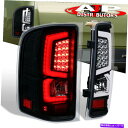 USテールライト 07-13 Silverado 1500直接交換LEDブレーキテールライトランプペアブラック 07-13 Silverado 1500 Direct Replacement LED Brake Tail Lights Lamps Pair Black