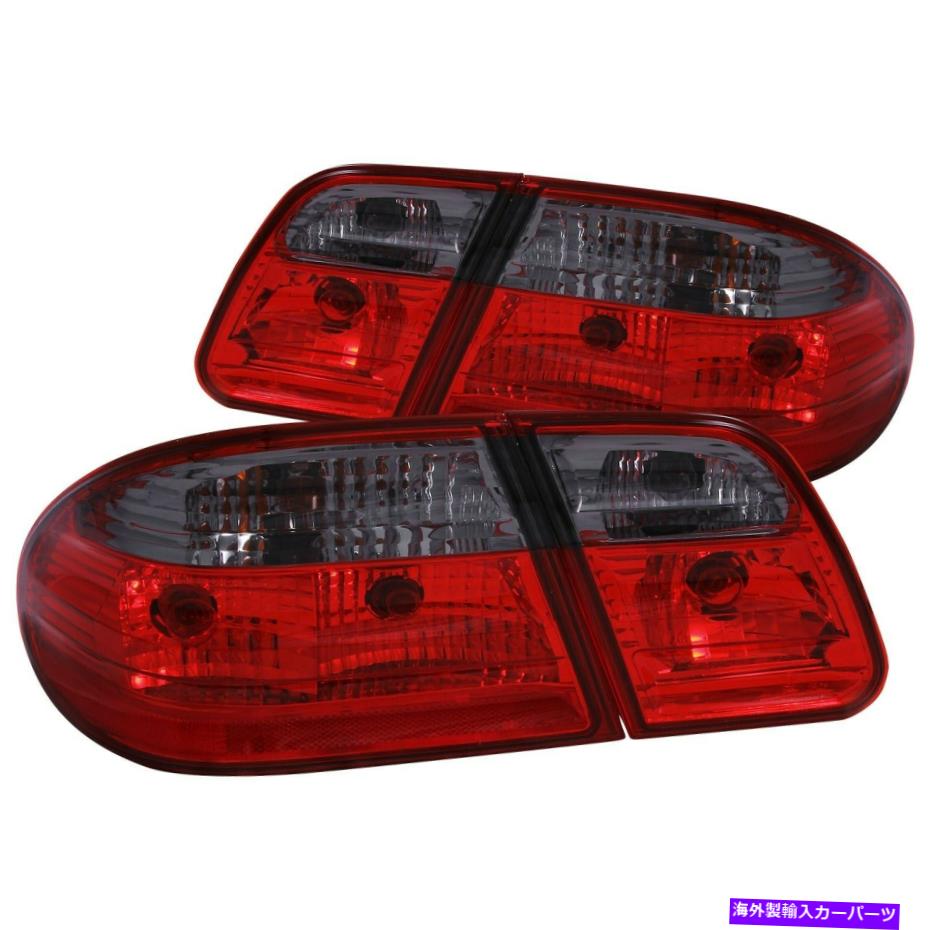 USテールライト 1996年から2002年のためのAnzo Taillights赤/煙G2 Mercedes Benz EクラスW210 ANZO Taillights Red/Smoke G2 For 1996-2002 Mercedes Benz E Class W210