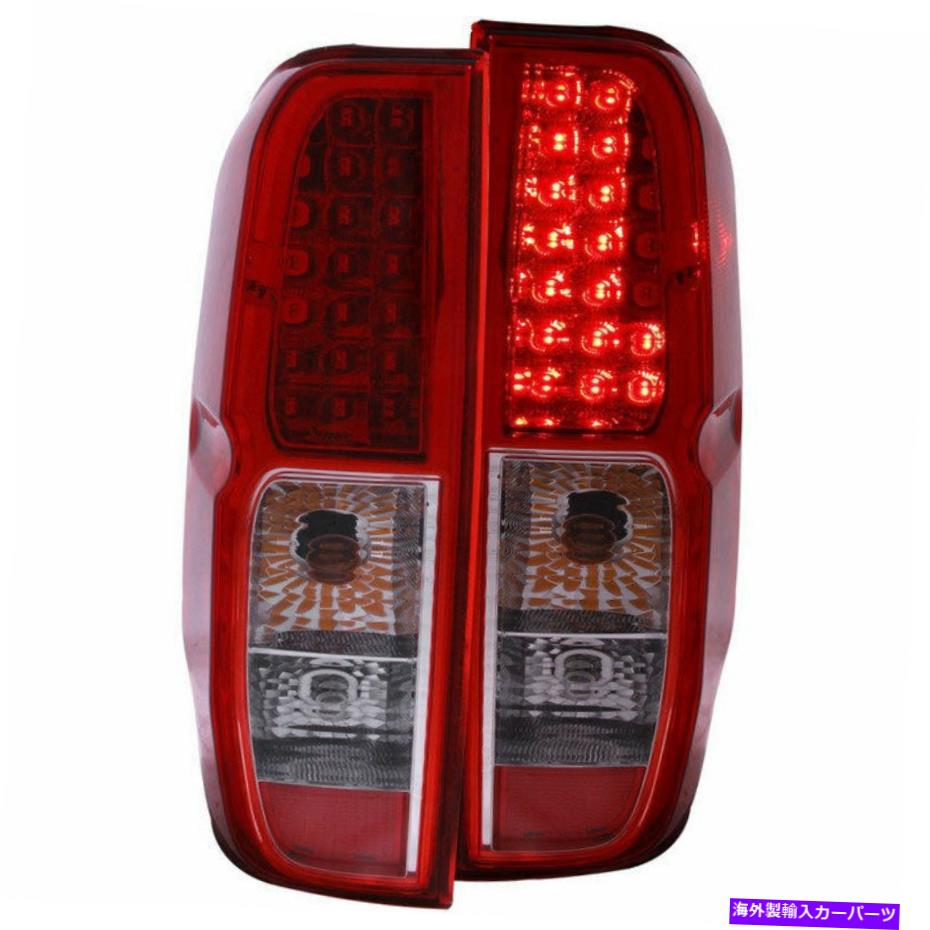 USテールライト ANZO USA LED TAILLIGHTS RED / CLEAR for Nissan Frontier 2005-2013 Anzo USA LED Taillights Red/Clear for Nissan Frontier 2005-2013 1