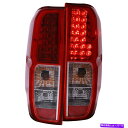 USテールライト ANZO USA LED TAILLIGHTS RED / CLEAR for Nissan Frontier 2005-2013 Anzo USA LED Taillights Red/Clear for Nissan Frontier 2005-2013