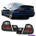USテールライト すべてのスモークテールライトBMW E46セダン1998-8 / 2001モデル素敵な贈り物 ALL SMOKED TAIL LIGHTS B...
