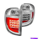 USテールライト Dodge Grand Caravan 2004-2007 CG Chrome光ファイバLEDテールライト For Dodge Grand C...