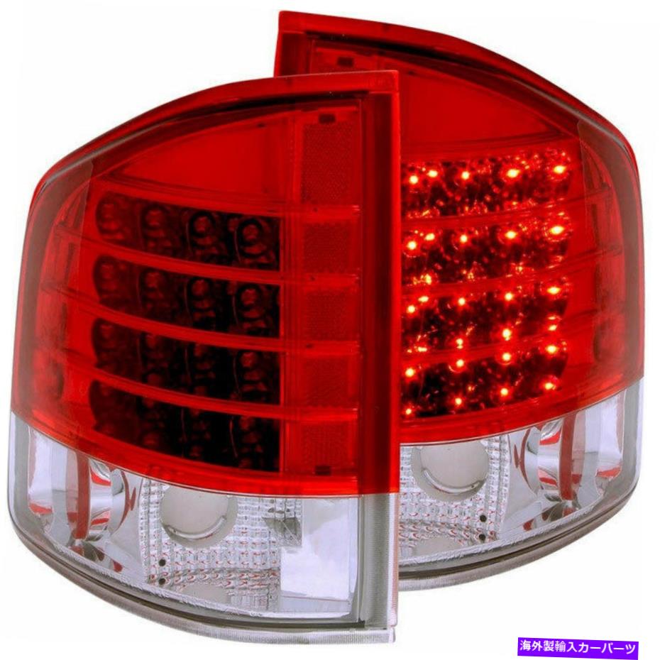 USơ饤 Anzo USA LED Taillights Red / Clear for Chevrolet / GMC S10 / Sonona 1995-2005 Anzo USA LED Taillights Red/Clear for Chevrolet/GMC S10/Sonoma 1995-2005
