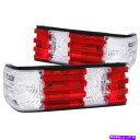 USテールライト Anzo 1986-1991メルセデスベンツSクラスW126 Taillights Red / Clear - ANZ221132 ANZO 1986-1991 Mercedes Benz S Class W126 Taillights Red/Clear - anz221132