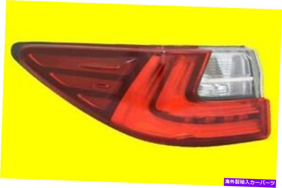 USテールライト Lexus ES 2016-2018 |のための左外側のテールライト8156133621 LX2804130 Left OUTER TAIL LIGHT for LEXUS ES 2016-2018 | 8156133621 LX2804130