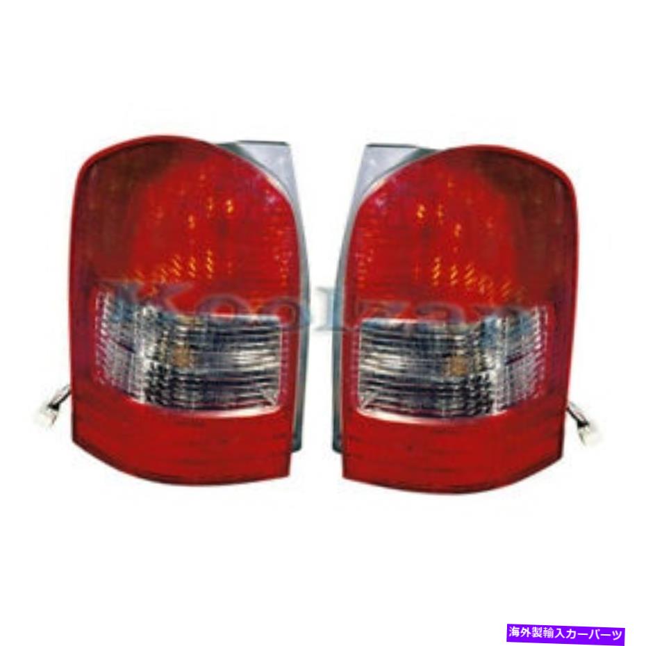 USテールライト 00-01マツダMPV Taillight Taillampブレーキライトランプ左右サイドセットペア 00-01 Mazda MPV Taillight Taillamp Brake Light Lamp Left & Right Side Set PAIR