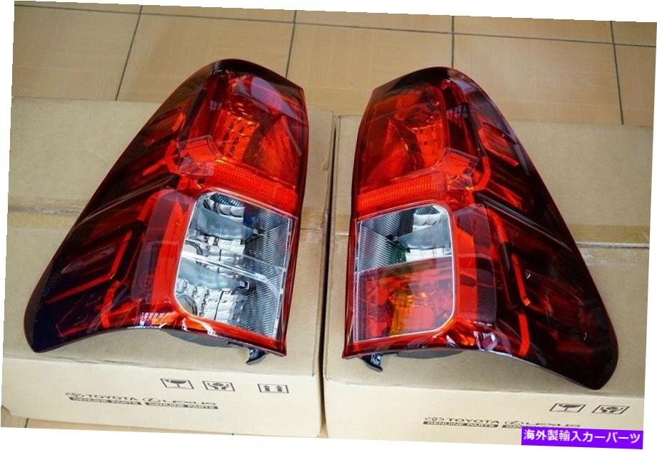 USテールライト OEMトヨタヒーラックスRevo 2015リアテールライトセット2 LH、RH FOR OEM TOYOTA HILUX REVO 2015 REAR TAIL LIGHT SET OF 2 LH and RH