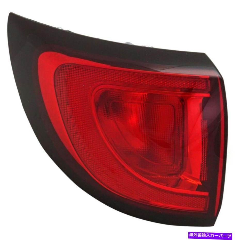 USテールライト Pacifica 17-19用のテールライトランプの左側の側面 Tail Light Lamp Left Hand Side Outside Driver LH 68229029AD for Pacifica 17-19