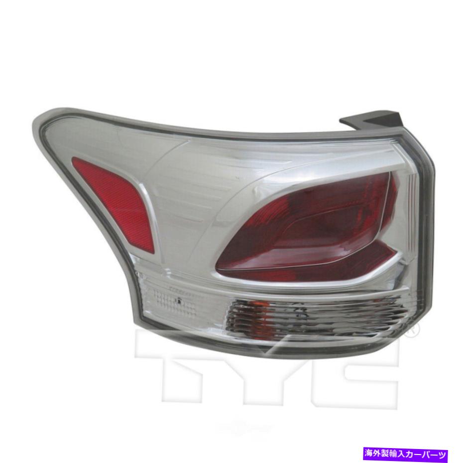 USテールライト テールライトアセンブリ - レギュラー左TYC 11-6632-00フィット14-15三菱アウトランダー Tail Light Assembly-Regular Left TYC 11-6632-00 fits 14-15 Mitsubishi Outlander