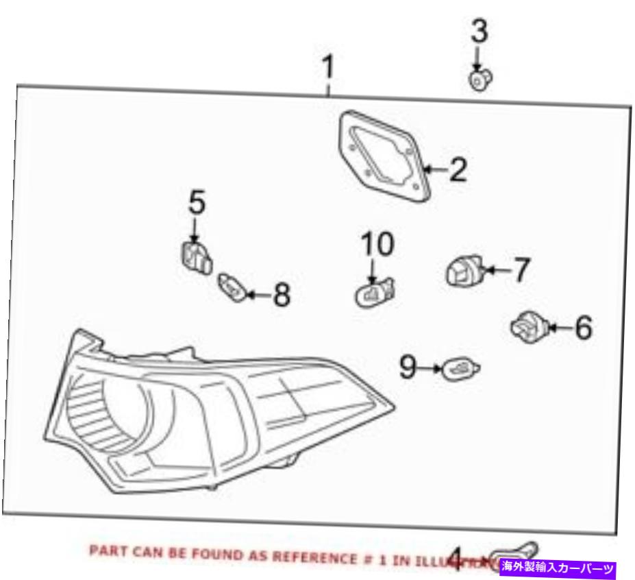 USơ饤 Acura 33500-TL0-A11ѤʪOEMơ饤ȥ֥ Genuine OEM Tail Light Assembly for Acura 33500-TL0-A11