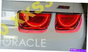 USテールライト Oracle Chevrolet Camaro 10-13赤いLEDテールライトHalo Ringsアフターバーナー ORACLE Chevrolet Camaro 10-13 RED LED Tail Light Halo RINGS Afterburner